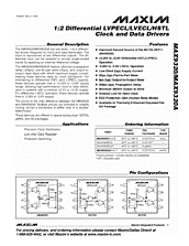 DataSheet MAX9320 pdf